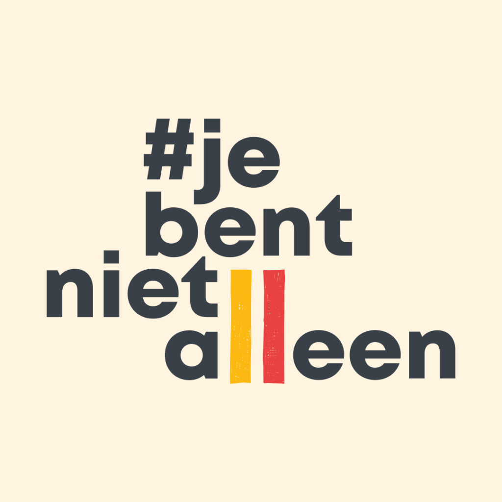 #jebentnietalleen