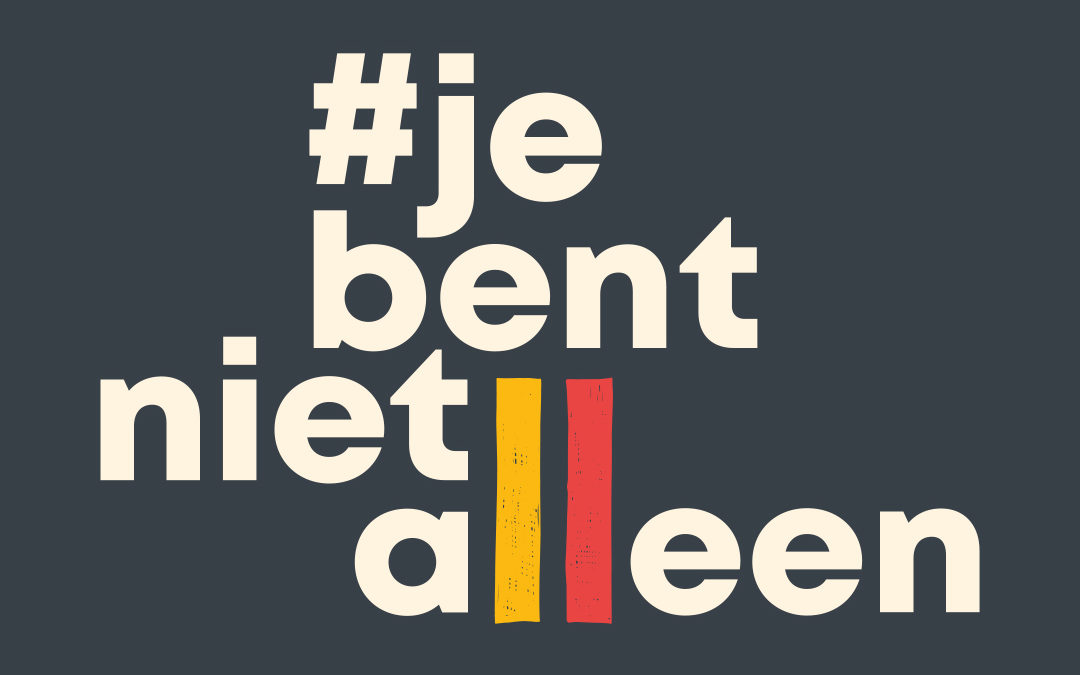 Informatiekraam “Je bent niet alleen”